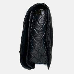 Pre Owned Chanel Boy Xl Black Paris-Dallas Enchained Shoulder Bag