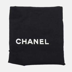 Pre Owned Chanel Astrakhan Black Leather Bowler Bag
