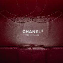 Pre Owned Chanel Classic Double Flap Jumbo Black Caviar Shoulder Bag