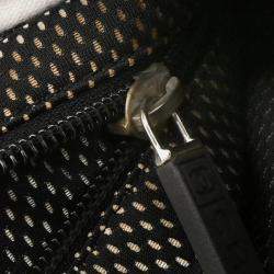 Pre Owned Chanel Sport Line Black Coated Canvas/Canvas Shoulder Bag