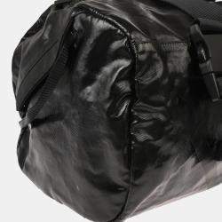 Pre Owned Chanel Sport Line Black Coated Canvas/Canvas Shoulder Bag