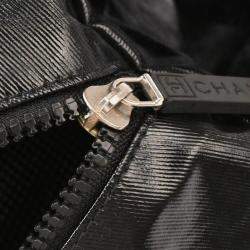 Pre Owned Chanel Sport Line Black Coated Canvas/Canvas Shoulder Bag