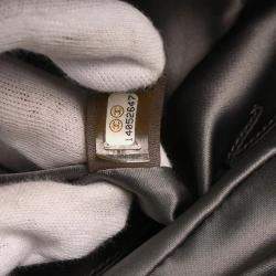 Pre Owned Chanel Mademoiselle Lock Black Lambskin Shoulder Bag