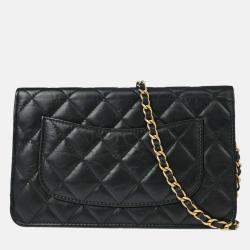 Pre Owned ChanelLucky Charms 2.55 Reissue Calfskin Wallet On Chain 