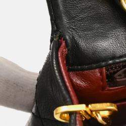 Pre Owned Chanel Classic Square Flap Mini Black Lambskin Shoulder Bag