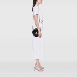 Pre Owned Chanel Black Lambskin Evening In The Air Crossbody