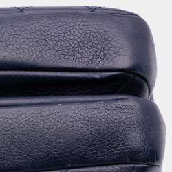 Pre Owned Chanel Blue Paris-Greece Calfskin Archi Chic Flap