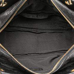 Pre Owned Chanel Black Petite Caviar Timeless Tote