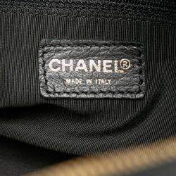 Pre Owned Chanel Black Petite Caviar Timeless Tote