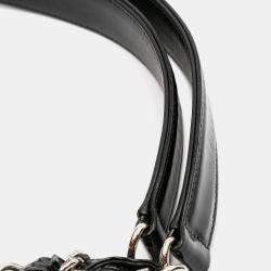 Pre Owned Chanel Black Patent Grand Shopping Tote