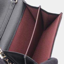 Pre Owned Chanel Matelasse Black Calfskin Shoulder Bag