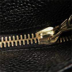 Pre Owned Chanel Black Caviar Medallion Tote