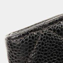 Pre Owned Chanel Black Caviar Medallion Tote