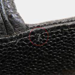 Pre Owned Chanel Black Caviar Medallion Tote