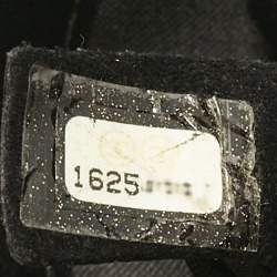 Pre Owned Chanel Black Quilted Leather Clams Wallet on Chain