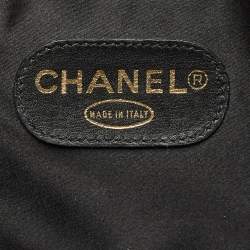 Pre Owned Chanel Black Leather CC Dome Satchel