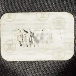 Pre Owned Chanel Black Leather CC Dome Satchel