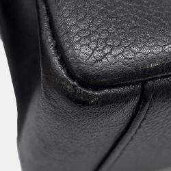 Pre Owned Chanel Diana Black Caviar Leather 25 Chain Shoulder Bag