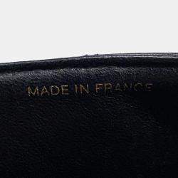 Pre Owned Chanel Diana Black Caviar Leather 25 Chain Shoulder Bag