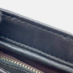 Pre Owned Chanel CC Chain Black Lambskin Shoulder Bag