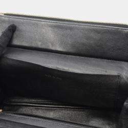 Pre Owned Chanel Matelasse Chain Handbag Calfskin Black Ghw coco Cc