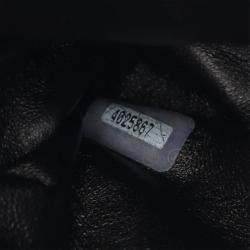 Pre Owned Chanel Quilted Black Leather Chain Shoulder Bag