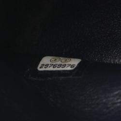 Pre Owned Chanel Matelasse Double Flap Chain Shoulder Bag Fabric Leather Beige Multi Ghw