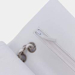 Pre Owned Chanel Medium Classic Caviar Double Flap