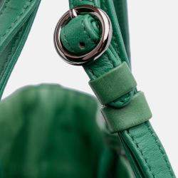 Pre Owned Chanel Green Large Quilted Lambskin Country Club Tote