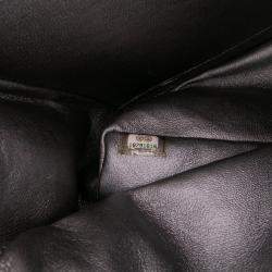 Pre Owned Chanel Grey Jumbo Classic Lambskin Double Flap