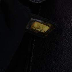 Pre Owned Chanel Old Medium Quilted Iridescent Goatskin Boy Flap