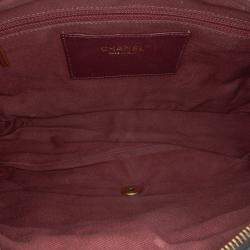 Pre Owned Chanel Black Large Quilted Iridescent Calfskin Shiva Flap