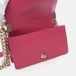 Pre Owned Chanel Boy Small Multicolour Tweed Shoulder Bag