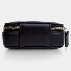 Pre Owned Chanel Candy Mini Black Lambskin Clutch with Chain 