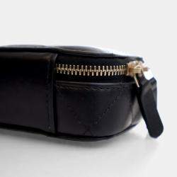 Pre Owned Chanel Candy Mini Black Lambskin Clutch with Chain 