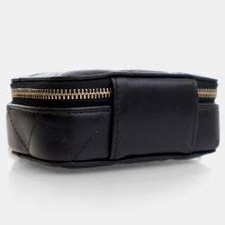 Pre Owned Chanel Candy Mini Black Lambskin Clutch with Chain 