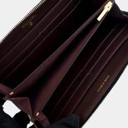 Pre Owned Chanel Black Lambskin CC Zip Wallet