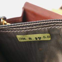 Pre Owned Chanel CC Small Brown Calfskin Wallet