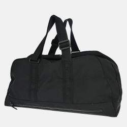 Pre Owned Chanel Sport Line Black Jacquard Nylon Handbag