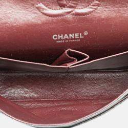 Pre Owned Chanel Black Medium Classic Caviar Double Flap