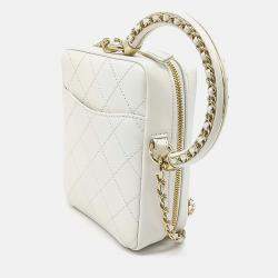 Pre Owned Chanel Chain Handle Camera Bag