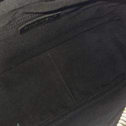 Pre Owned Chanel Black Leather Chanel Caviar Square Bag