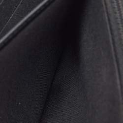 Pre Owned محفظة شانيه سلاسل بح زام سي سي جلد أكافيار مبطن أسود