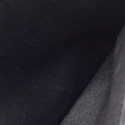 Pre Owned محفظة شانيه سلاسل بحزام سي سي جلد أكافيار مبطن أسود