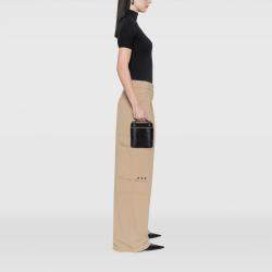 Pre Owned Chanel Black CC Caviar Vanity Case