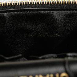 Pre Owned Chanel Black CC Caviar Vanity Case
