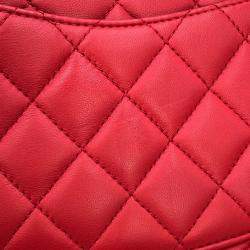 Pre Owned Chanel Urban Spirit Red Lambskin Backpack