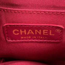 Pre Owned Chanel Urban Spirit Red Lambskin Backpack