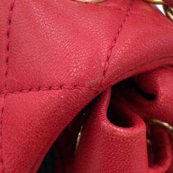 Pre Owned Chanel Urban Spirit Red Lambskin Backpack