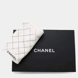 Pre Owned Chanel Classic Double Flap Small Beige Lambskin Chain Shoulder Bag